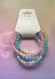 Colourful Handmade Stackable Stretch Bracelets