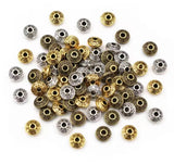 Decorative Mixed Colour Spacer Beads