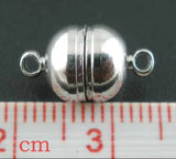 Silver Magnetic Jewellery Clasps