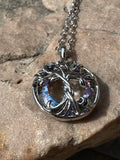 Tree of Life Pendant Necklace – Abalone Style