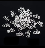 2025, 2026  Year Silver Jewellery Charms