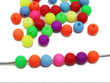 5mm Acrylic Neon Beads (japanese import)