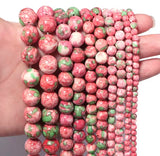 Rain Flower Jasper Beads 8mm | UK Bead Store