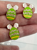 Gold Easter Egg Charms