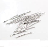 Pack of 50 Bar Connectors 25mm Mixed Colours