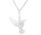 Stainless Steel Hummingbird Necklace - FREE POSTAGE