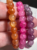 Handmade Glass Beaded Bracelets - FREE POSTAGE