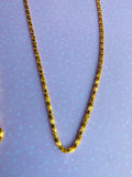 Gold Tone Necklace Chain 18 inch