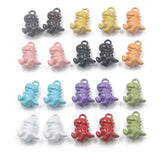 Metal Enamel Dinosaur Charms