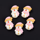 Christmas Snowmen Resin Flatbacks