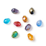 Small Electroplate Teardrop Glass Beads | UK Bead Shop