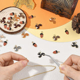 squirrel and acorn charms