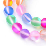 Synthetic Moonstone Beads Strand 6mm