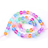 Synthetic Moonstone Beads Strand 6mm