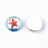 12mm Shell Glass Cabochon