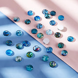 12mm Ocean/Beach Glass Cabochon
