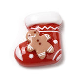Christmas Resin Stocking Flatbacks