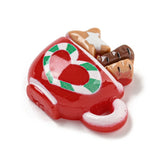 Christmas Resin Cup Flatbacks  or Charms