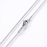 18 inch Stainless Steel Snake Necklace Chain
