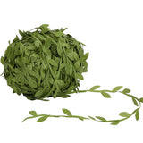 Green Polyester Leaf Trim