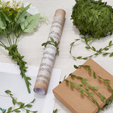 Green Polyester Leaf Trim