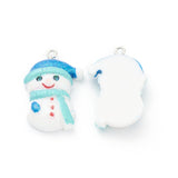 Christmas Resin Snowman Pendants