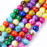 Painted Glass Bead Strand 8mm | UK Based