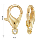 Large Gold Lobster Clasps - Jewellery Findings