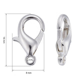 Large Silver Lobster Clasps - Jewellery Findings