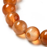 Orange Carnelian Beads Size 8mm