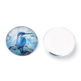 12mm Glass Bird Cabochons