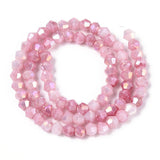 Ombre Effect Glass Bicone Beads Strand
