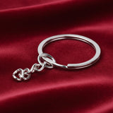 Bright Silver Keyring Chains