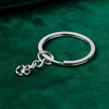 Bright Silver Keyring Chains