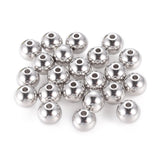 Surgical Stainless Steel Solid Round Ball Beads 4mm, 6mm and 8mm