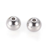 Surgical Stainless Steel Solid Round Ball Beads 4mm, 6mm and 8mm