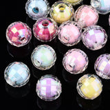 10mm Mixed Colour Acrylic Beads