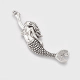 Large Silver Mermaid Jewellery Connectors