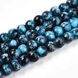 Painted Glass Bead 6mm