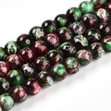 Painted Glass Bead 6mm