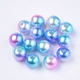 8mm Acrylic Mermaid Beads