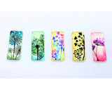 Rectangle 10mm x 25mm Cabochon Settings and Cabochons