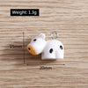 Resin Cow Charms for Jewellery Making | Cute Kawaii Animal Pendants UK