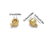 Stainless Steel Crimp End Bead Stoppers | UK Craft Store