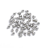 Stainless Steel Crimp End Bead Stoppers | UK Craft Store