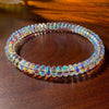 Synthetic Ethiopian Opal Doughnut Beads 6mm