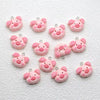 Pink Pig Resin Charms