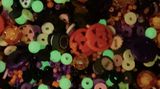 fluorescent beads, halloween beads