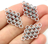Silver Jewellery Connectors Size 30mm x 18mm