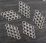 Silver Jewellery Connectors Size 30mm x 18mm